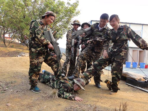 寮步三国野战-抓到俘虏